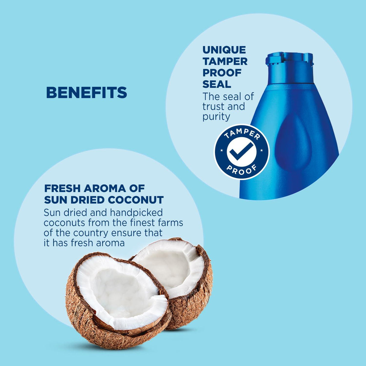 Parachute Coconut Oil Bottle - 600 ml - Mighty Depot