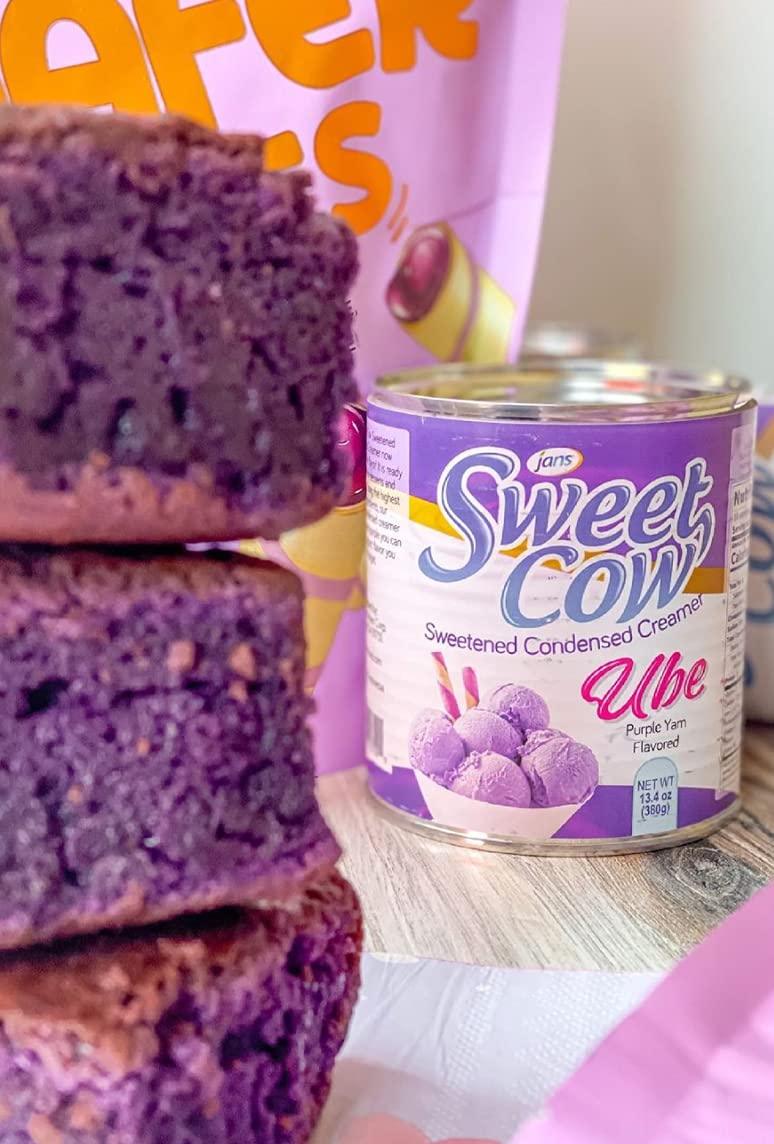 Jans Sweet Cow - Ube Sweetened Condensed Creamer - 13.40 oz - Mighty Depot