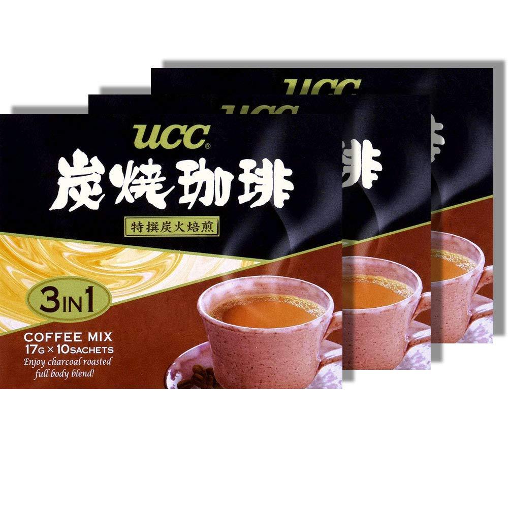 UCC Sumiyaki 3 in 1 Coffee Mix 10 Sachets (3 Packs) - Mighty Depot