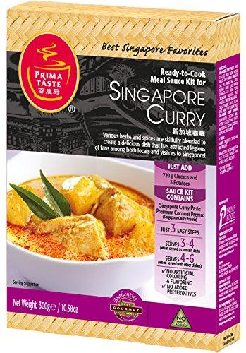 Prima Taste Singapore Curry Sauce Kit, 10.58 Ounce (Pack of 4) - Mighty Depot