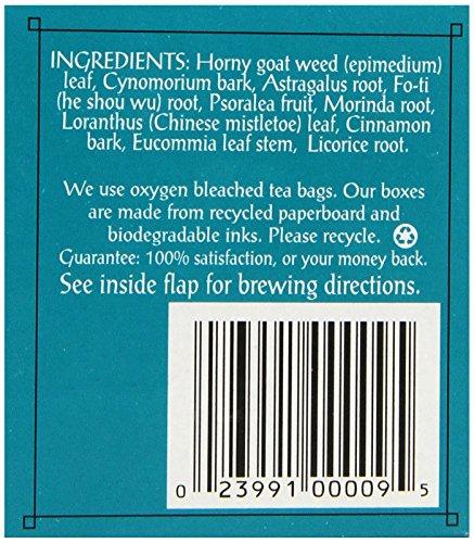 Triple Leaf Tea, Horny Goat Weed, 20 Teabags (Pack of 6) - Mighty Depot