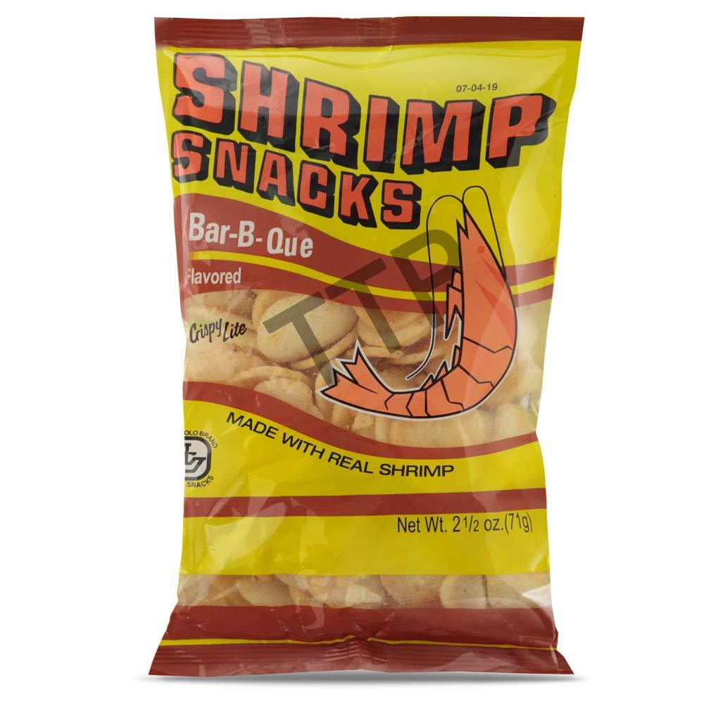 Marco Polo Shrimp Snacks Bar-B-Que Flavored, 2.5oz (71g) - Mighty Depot