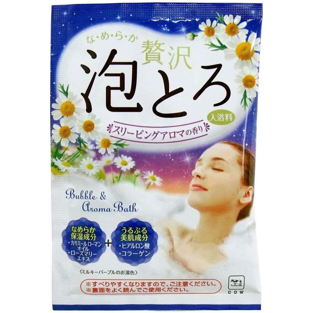 Milk Soap Kyoshinsha Hot Water Story Luxury Foam Toro Bathing Charge Sleeping Aroma Fragrance 30g (12 pcs) - Mighty Depot
