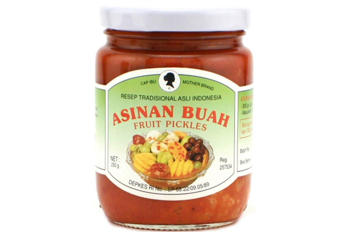 cap ibu asinan buah (fruit pickles sauce) - 8.81oz - Mighty Depot