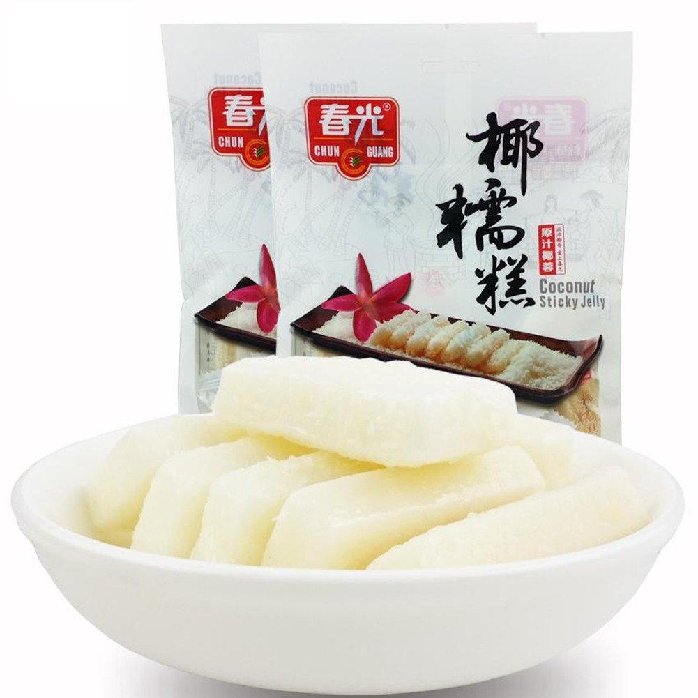 Chunguang Coconut Sticky Jelly, Coconut Paste, Coconut Soft Cookie, Candy, Sweets, Snack, Food - Mighty Depot