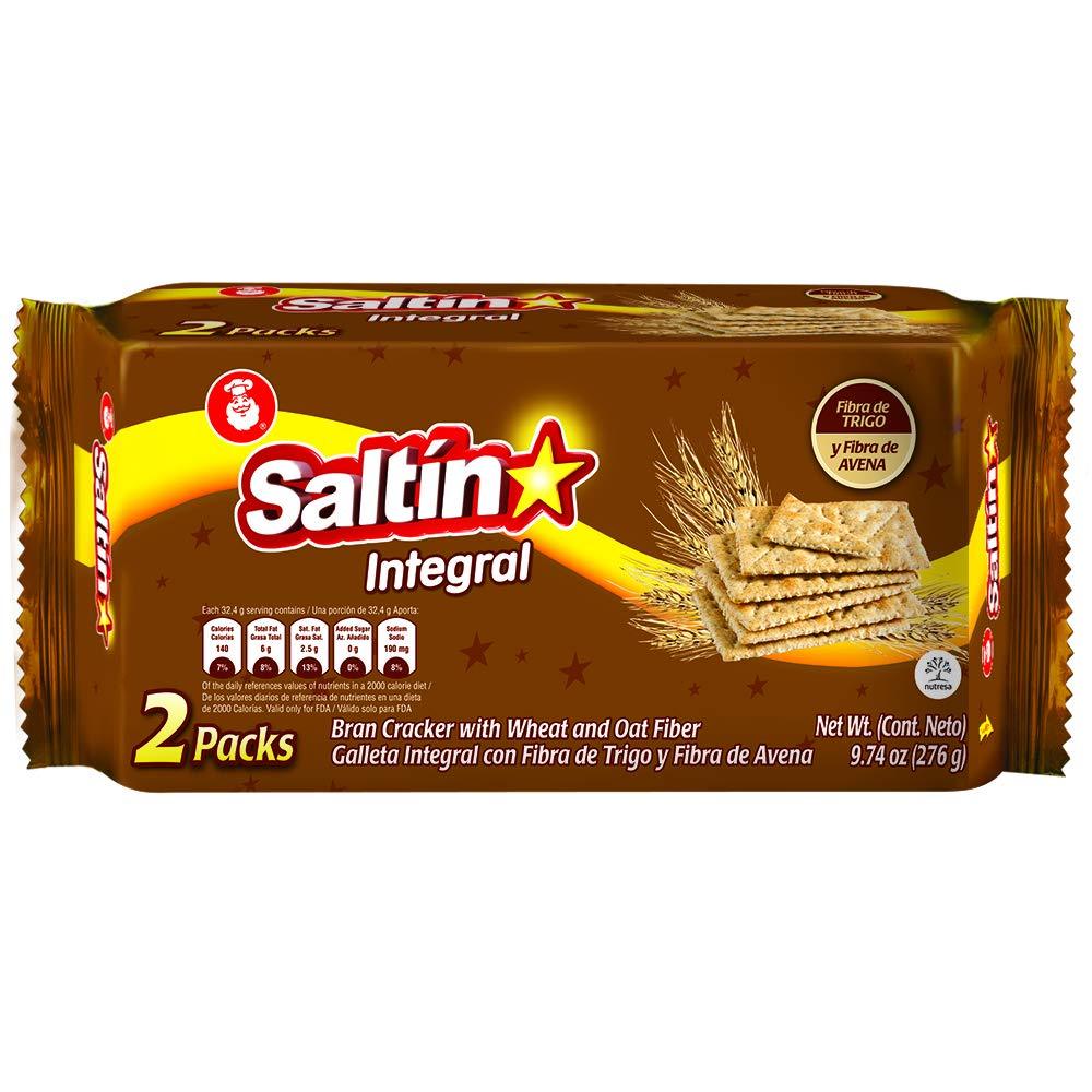 Saltin Noel Wheat Crackers | Grain & Seeds | Delicious & Healthy | 9.73 Oz (Pack of 4) - Mighty Depot