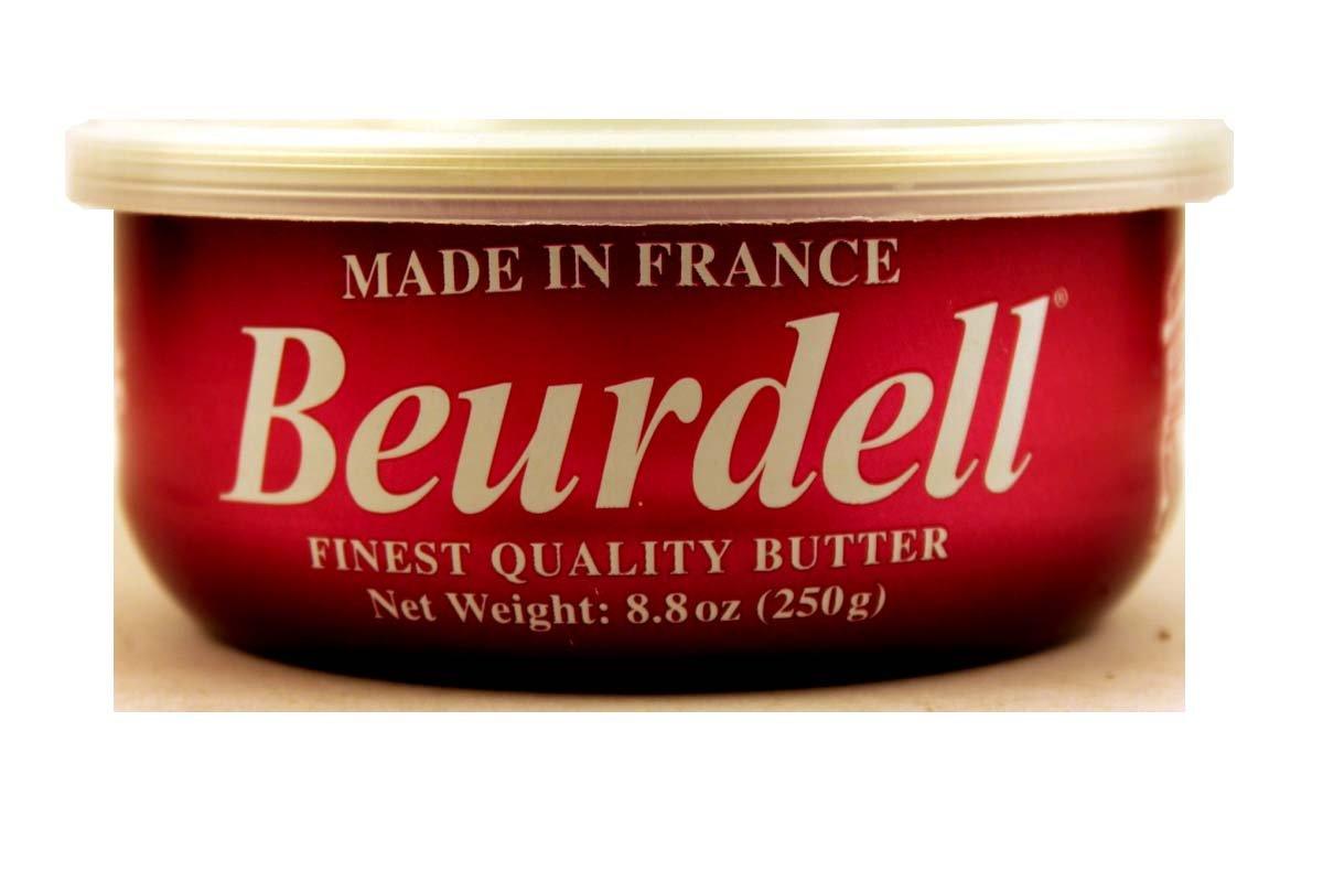 Beurdell French Salted Butter (100% Natural Pasteurized Butter) - 8.8oz (Pack of 3) - Mighty Depot