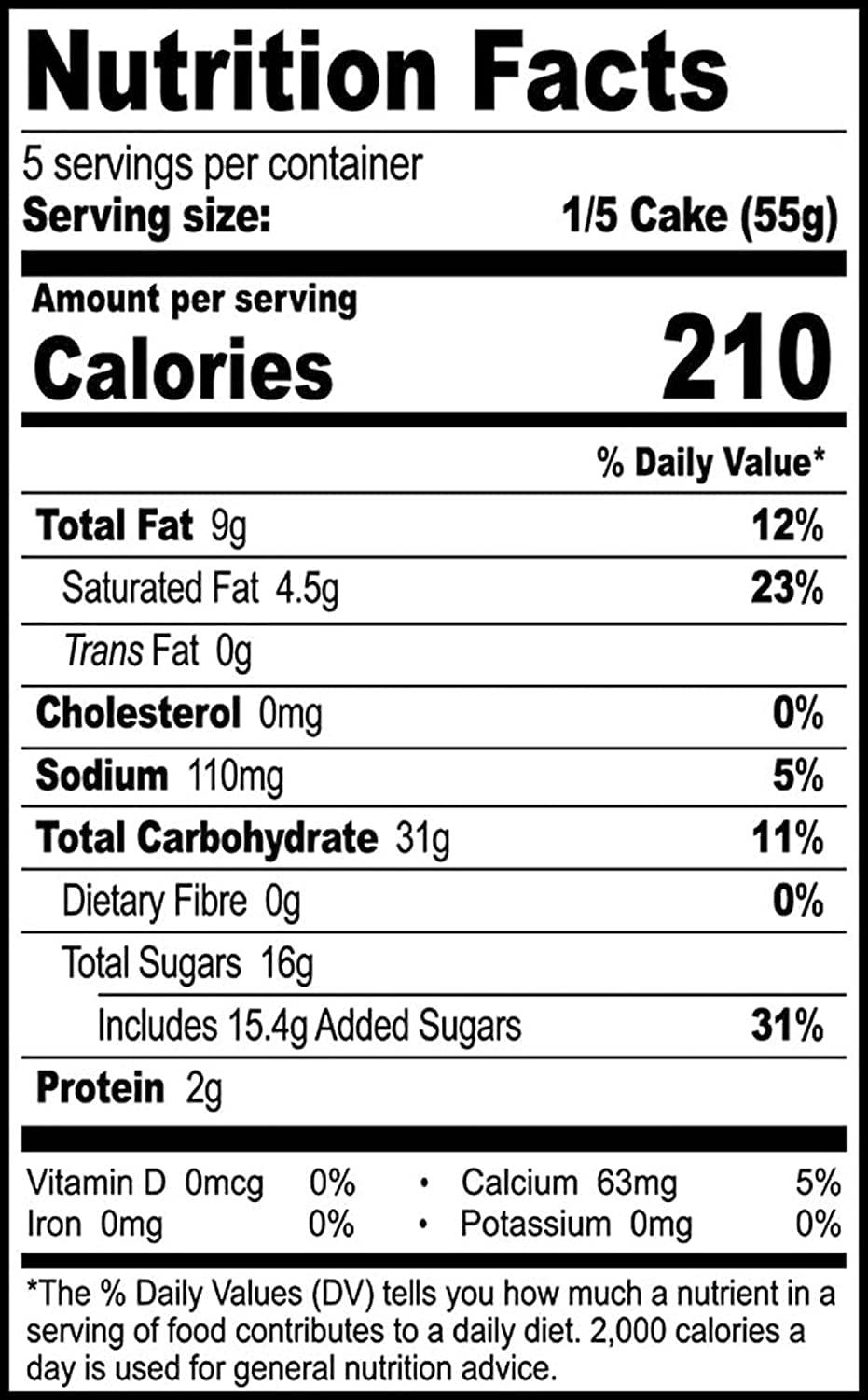 Britannia Cake - Mighty Depot