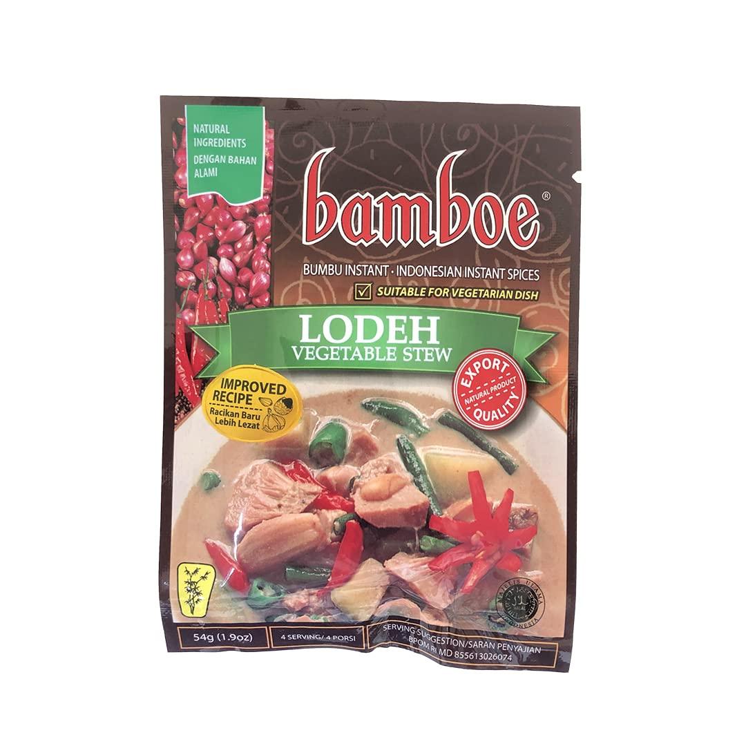bamboe bumbu lodeh (vegetable stew seasoning) - 1.9oz - Mighty Depot