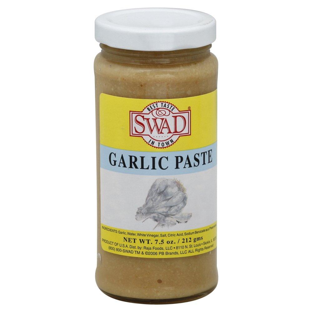 Swad Garlic Paste, 7.5 Ounce (Pack of 12) - Mighty Depot