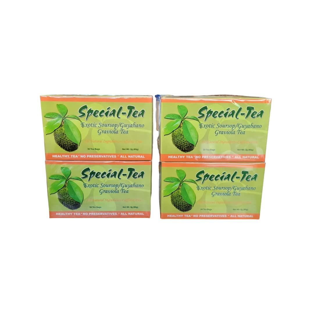 Special-Tea Exotic Soursop Graviola Tea 30 Teabags (60g) - Mighty Depot