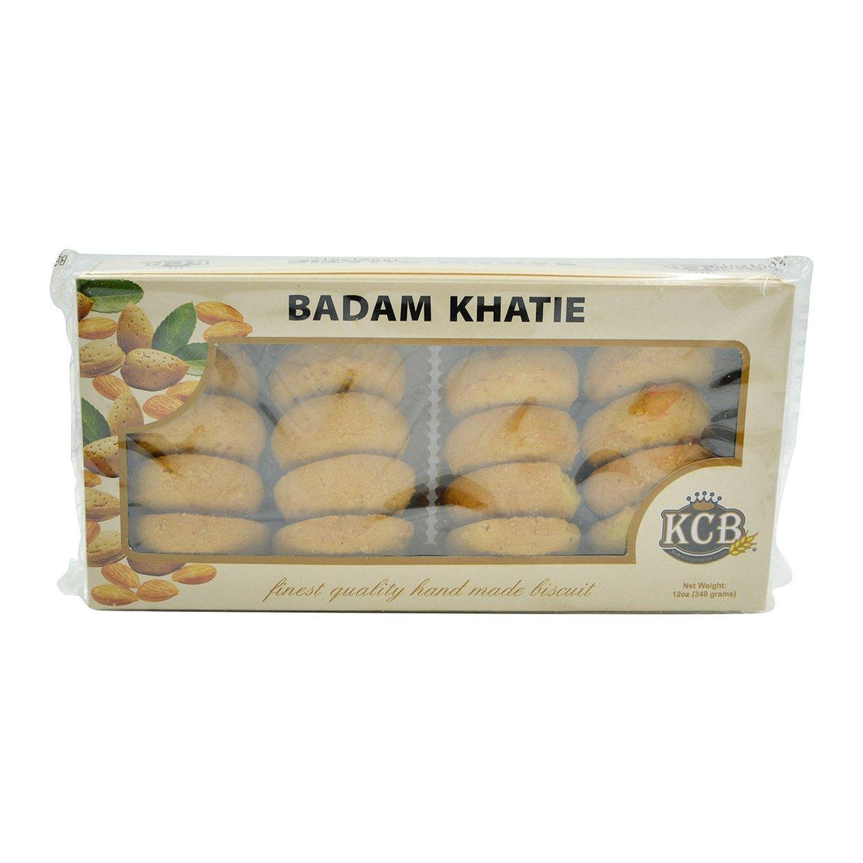 KCB, Badam Khatie Biscuit, 340 Grams(gm) - Mighty Depot