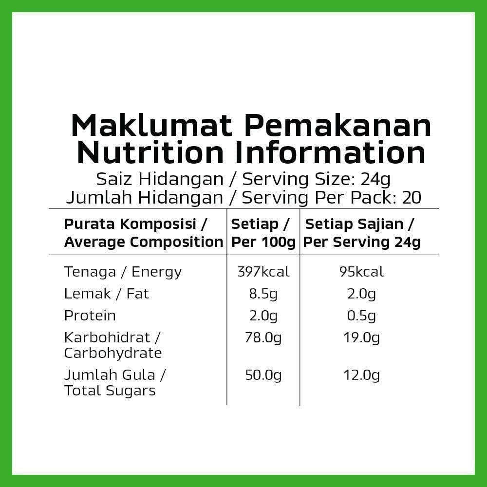 Malaysia Best Brand Nestle NESCAFE Premix Latte Hazelnut / Smooth Creamy Aromatic Nutty Flavor (20 sticks x 24g) - Mighty Depot