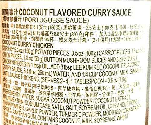 Lee Kum Kee Coconut Flavored Curry Sauce 8.3 Oz(2 Pack) - Mighty Depot