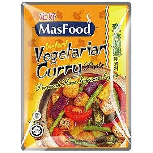 Masfood Instant Vegetarian Curry Paste 200g (628MART) (6 Pack) - Mighty Depot