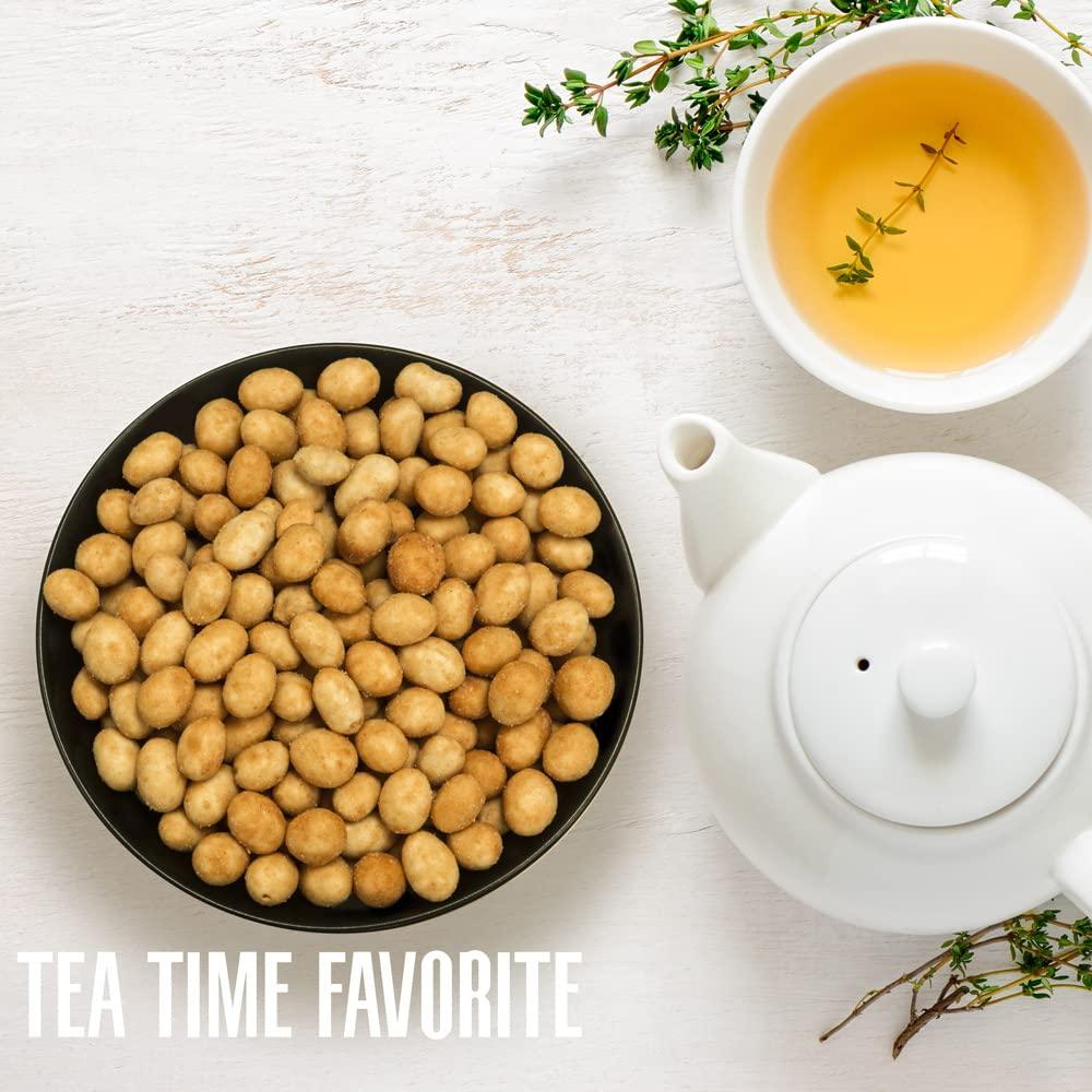 Mayasi Dry Roasted Peanuts, Heart Healthy Snacks for Adults, Japanese Style Peanuts, Great for Movie Night and Parties, Garlic Flavor, 2.82 oz 1 PK - Mighty Depot