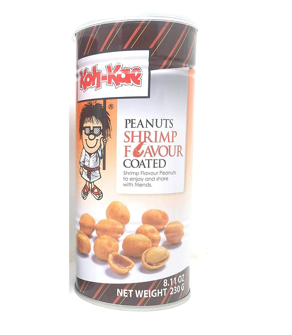 Koh-kae Peanuts Shrimp Flavor 8.46oz (4 Pack) - Mighty Depot