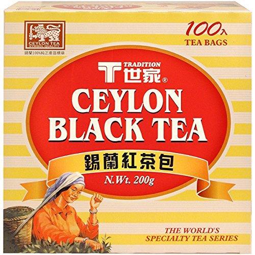 Tradition World's Specialty Tea Series ~ Ceylon Black Tea Bags -100 Pack - Mighty Depot