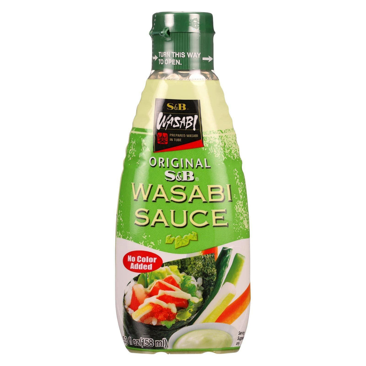 S and B Wasabi Sauce, 5.3 Fl Oz (Pack of 6) - Mighty Depot
