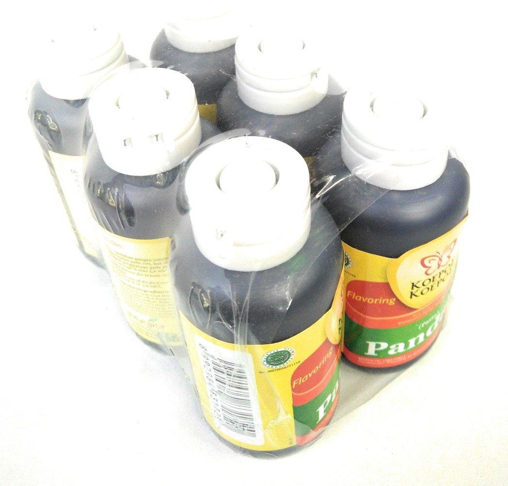 Koepoe-koepoe Pandan Paste, 60 ml/ 2 Oz (Pack of 6) - Mighty Depot