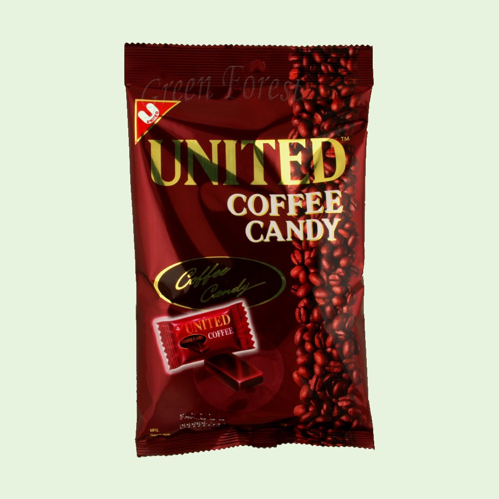United Coffee Candy 4.94oz - 9 Bags of 4.94oz ea