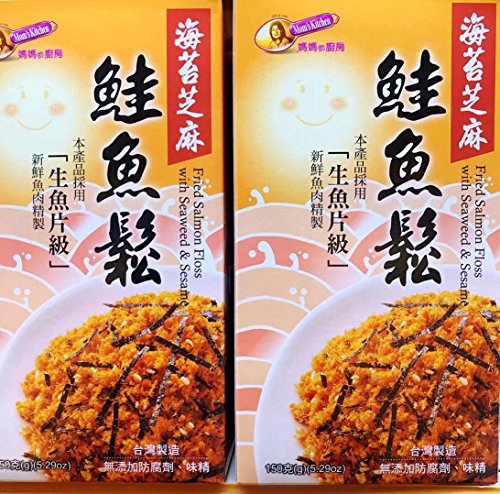 Fried Salmon Floss With Seaweed & Sesame - Mighty Depot