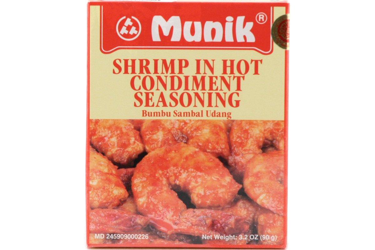 Bumbu Sambal Udang (Hot Chilli Prawn) - 3.2oz (Pack of 1) - Mighty Depot