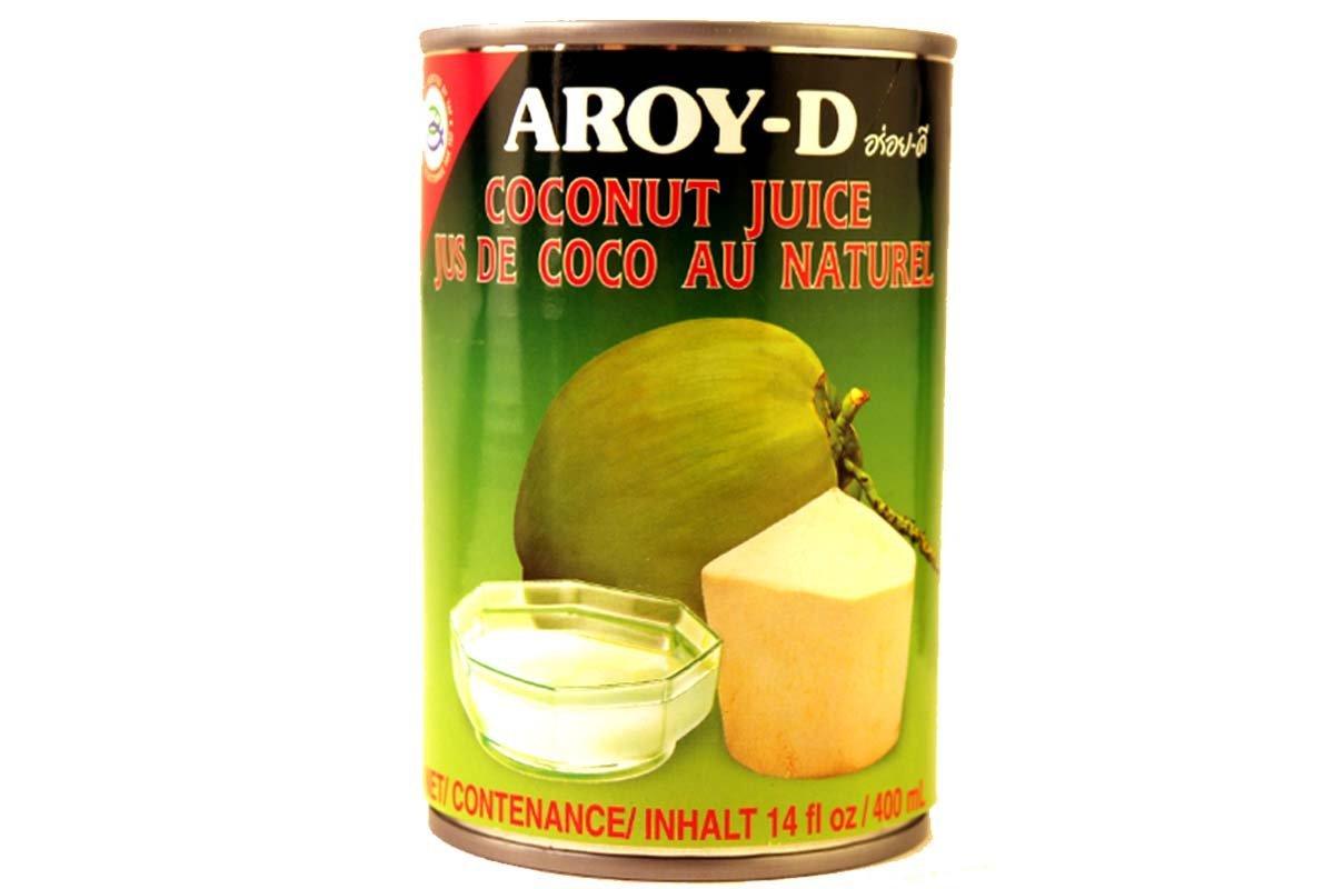 Aroy-D Natural Coconut Juice 14 oz Can - Mighty Depot
