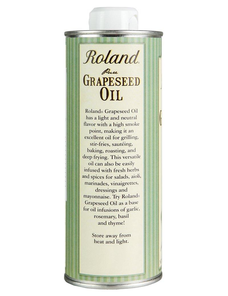 Roland Grapeseed Oil (France) Cans - 16.9 oz - Mighty Depot