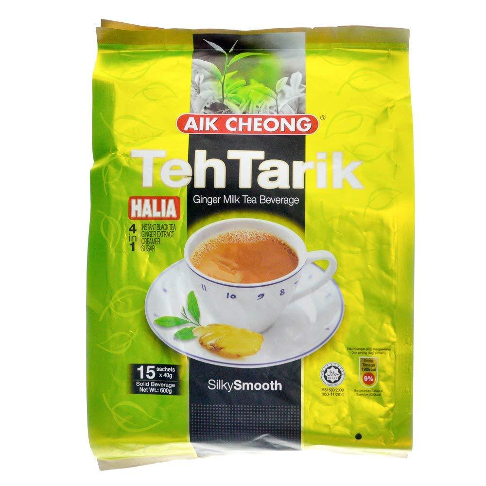 Aik Cheong TehTarik Halia Ginger Milk Tea Beverage (1 Bag) - Mighty Depot