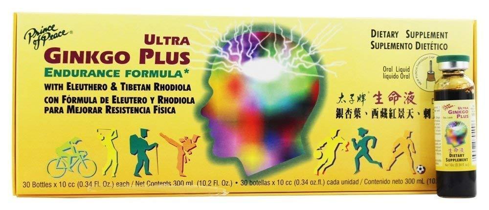 Prince Of Peace - Ultra Ginkgo Plus, 30 fl oz vials - Mighty Depot
