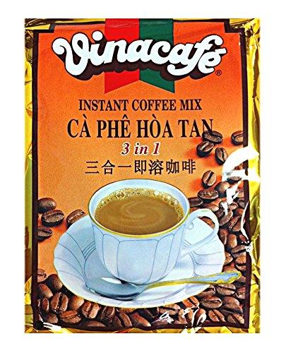 Vinacafe, Instant Herbal Coffee Mix 3 in 1 (Ca Phe Hoa Tan), 14.1 oz - Mighty Depot