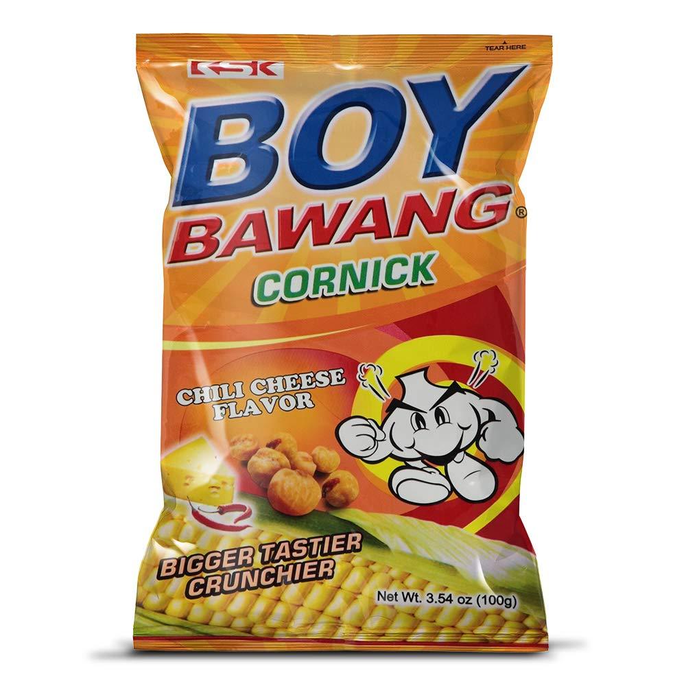 Boy Bawang Cornick Crispy Tasty & Gluten-Free Corn Nuts Snacks 3 Packs - Mighty Depot