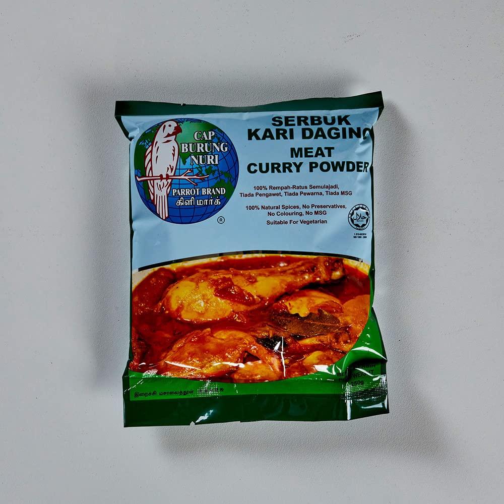 Parrot Brand Cap Burung Nuri Curry Powder, 8.81 Ounces, 1 Bag - Mighty Depot