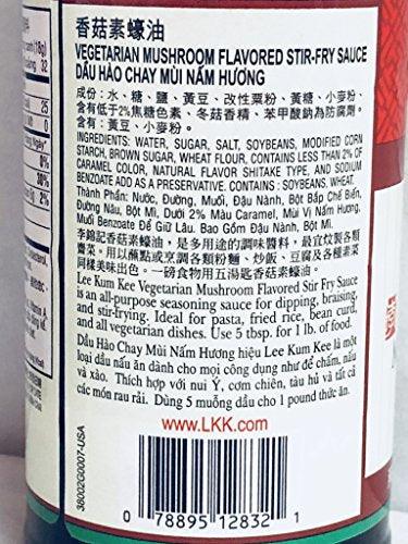 Lee Kum Kee Vegetarian Mushroom Flavored Stir-fry Sauce - Mighty Depot