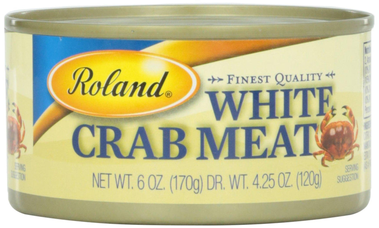 Roland White Crabmeat, 6 oz - Mighty Depot
