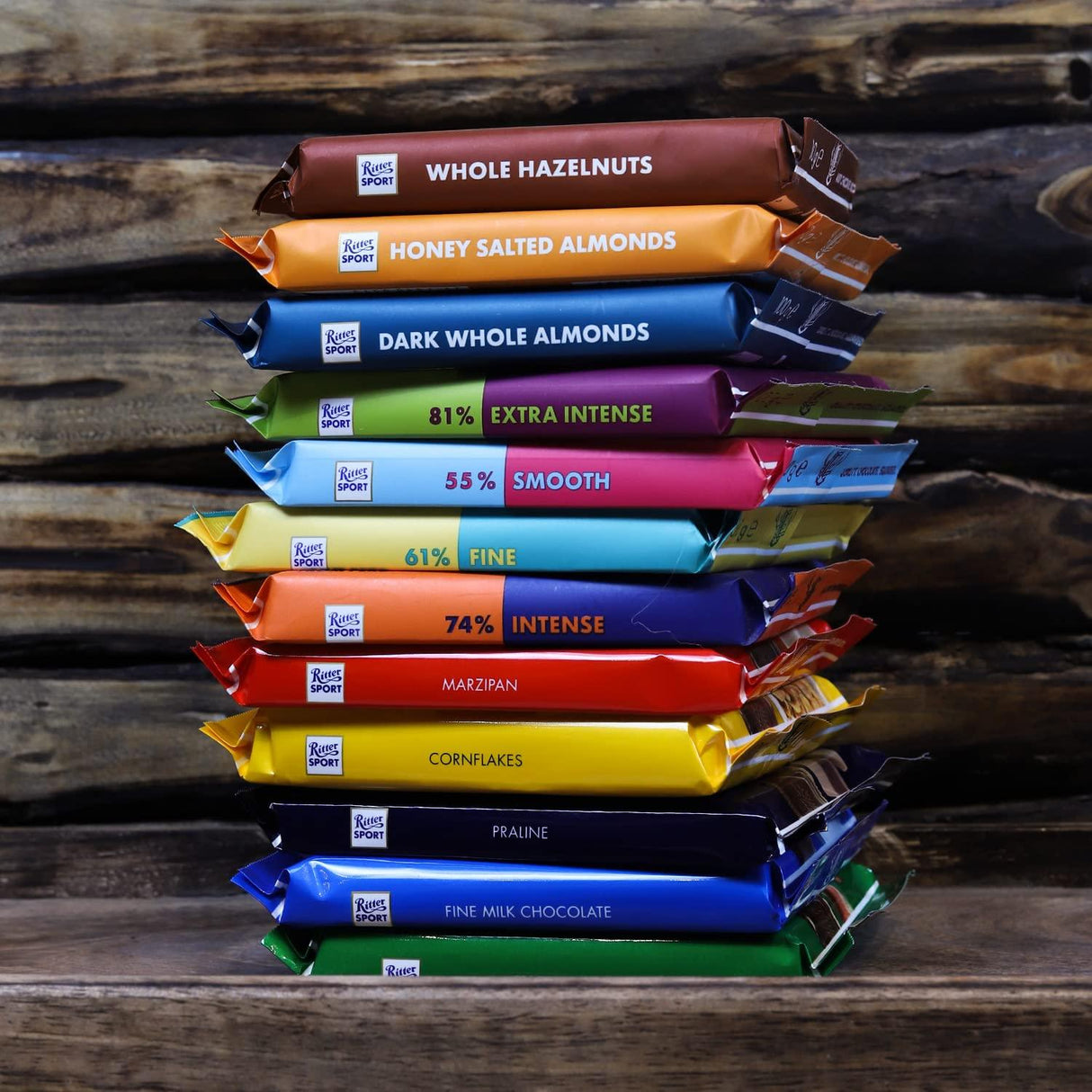 Ritter Sport Nut Splitter (5 x 100g) - Mighty Depot