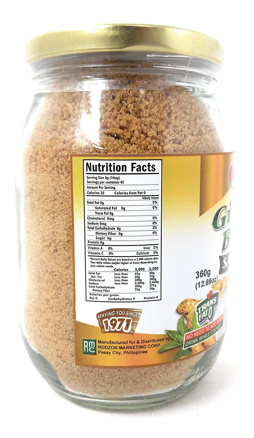 Ludy's Ginger Salabat Tea (Ginger Brew) 360 gram, Pack of 2 - Mighty Depot