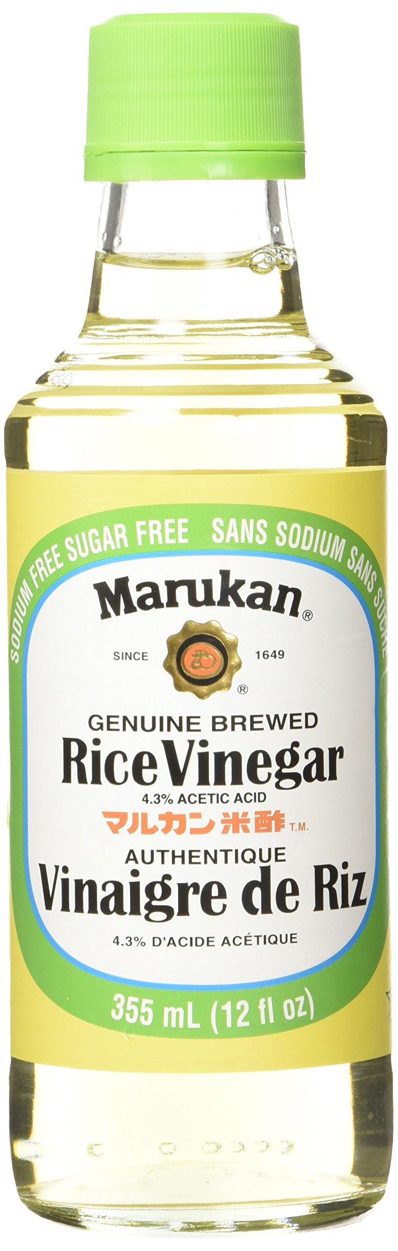 Marukan JFC0006 Genuine Brewed Rice Vinegar, 4260-Milliliter (Pack Of 6) - Mighty Depot