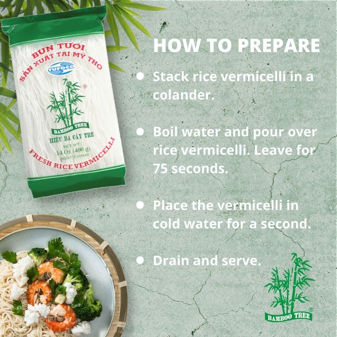 Fresh Rice Vermicelli - Mighty Depot