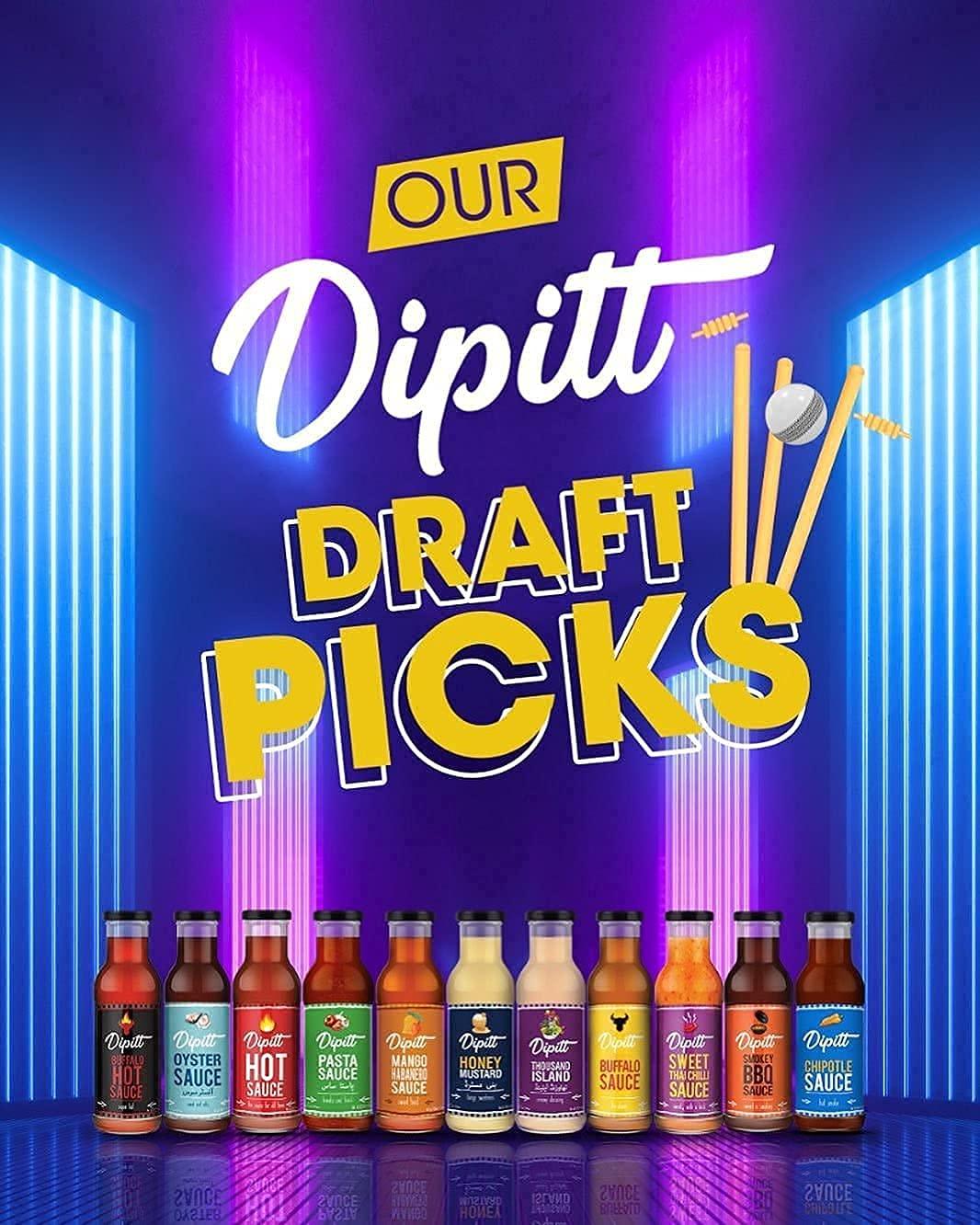 Dipitt Tomato Ketchup 10.58 oz (300g) | Condiment for Dipping, Marinade & Cooking | Verified Non-GMO | Halal & Gluten Free | No Artificial Flavours | Finest Glass Bottle - Mighty Depot