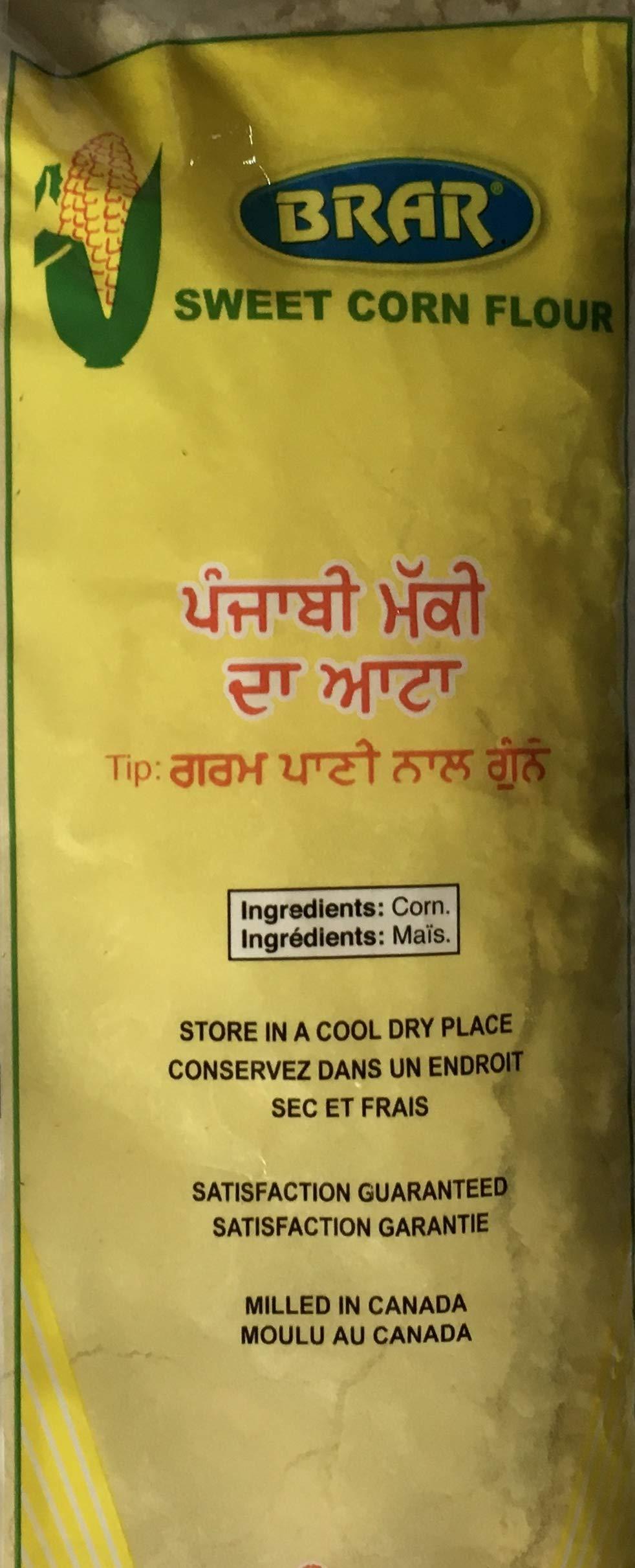 Brar Sweet Corn Flour (Makki ka Atta-) - 2 Pound - Mighty Depot