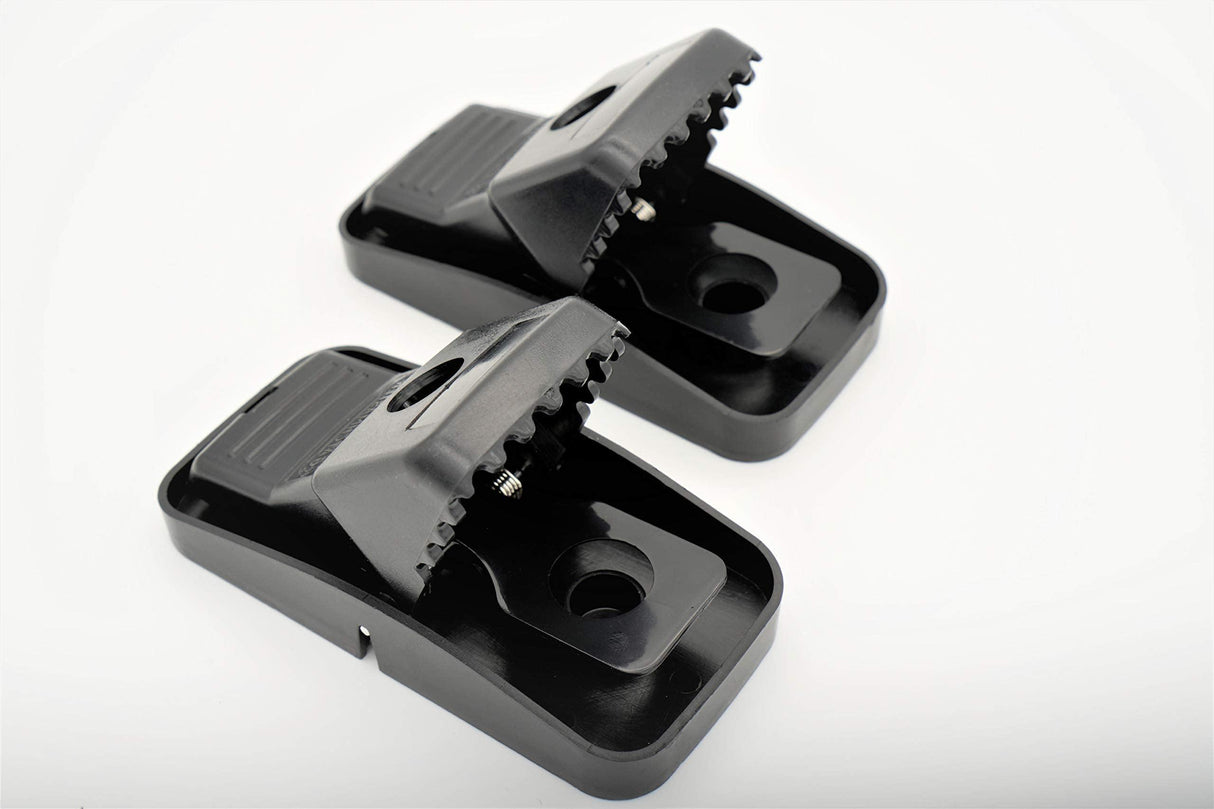 Catchmaster 605R Snapper Easy Set Mouse Trap, 2Pk, Black - Mighty Depot