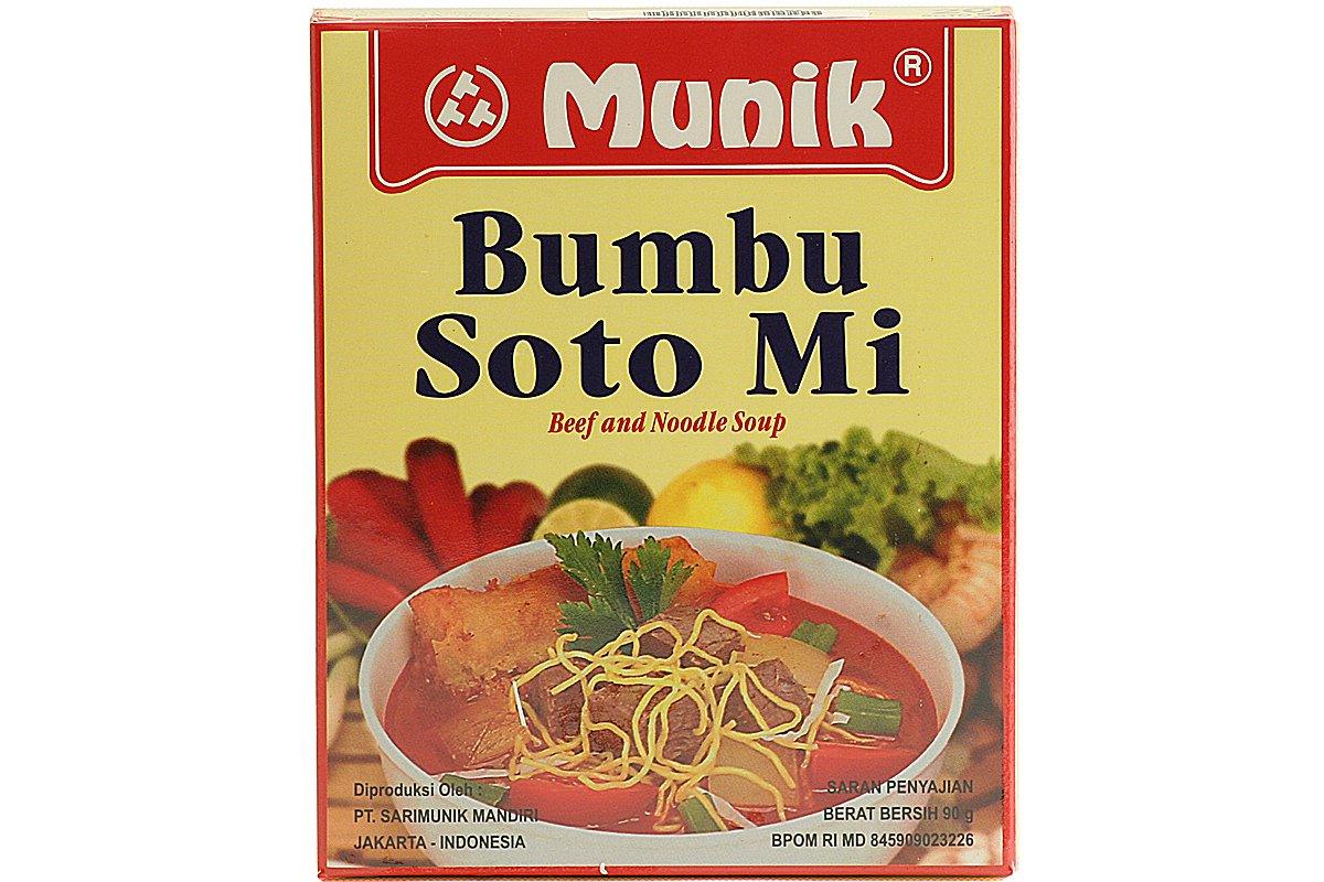 Bumbu Soto Mi (Beef and Noodle Soup Seasoning) - 3.2oz (Pack of 1) - Mighty Depot
