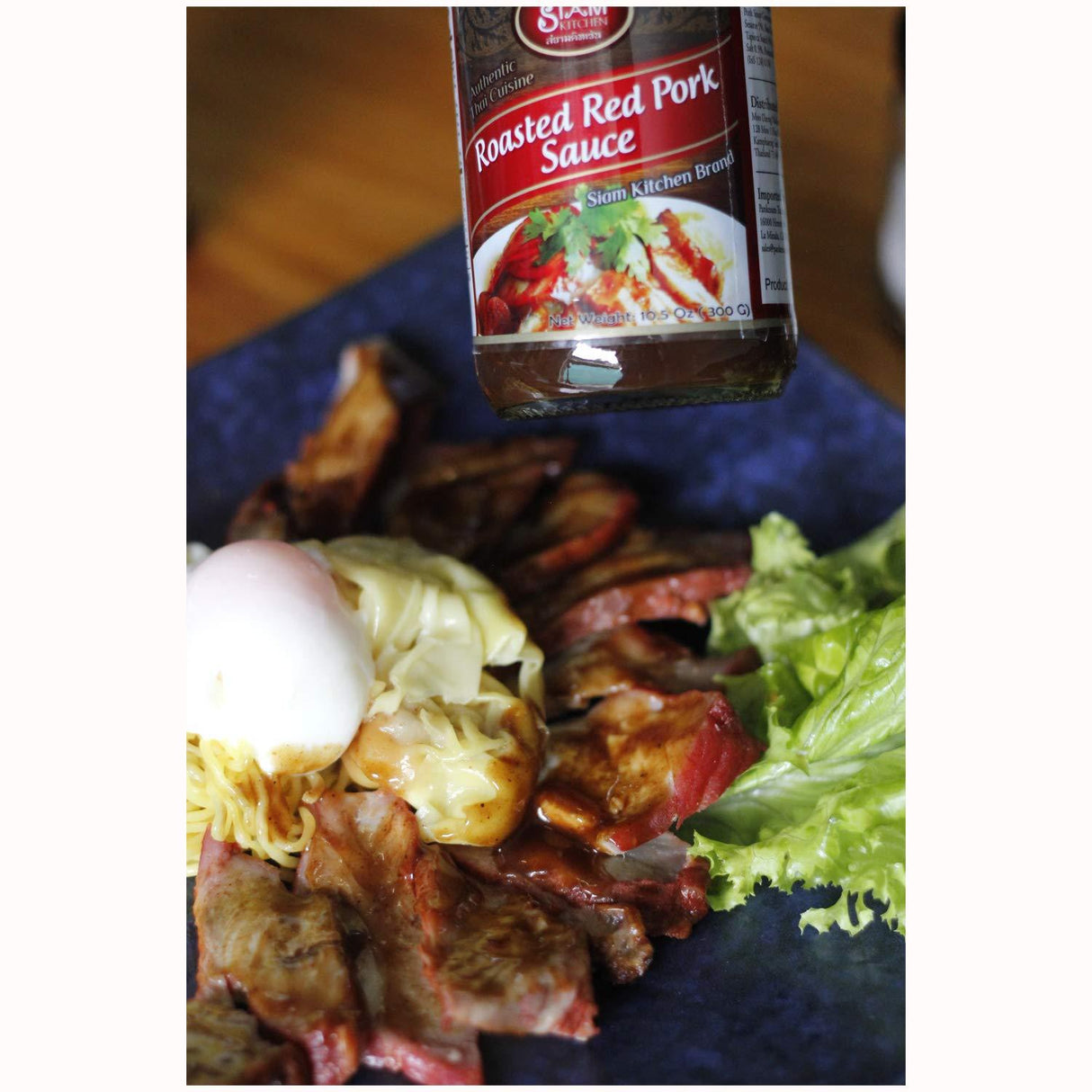 Siam Kitchen Classic Thai Red Pork Moo Daeng Gravy Sauce, 10.5 oz, 2 pack (Char Siew Sauce) - Mighty Depot