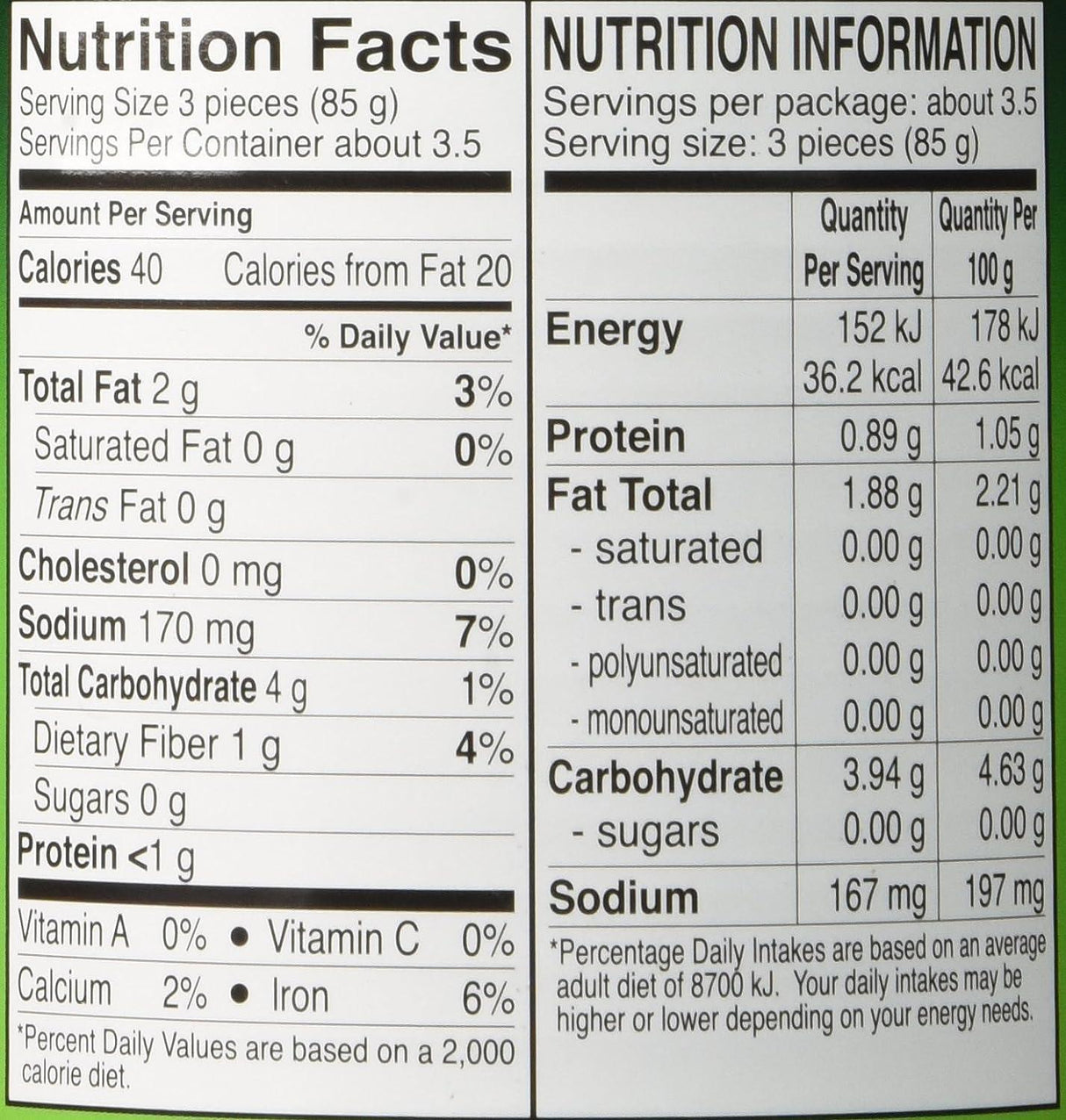 Aroy-D D PACK, Young Green Jackfruit In Brine - Mighty Depot