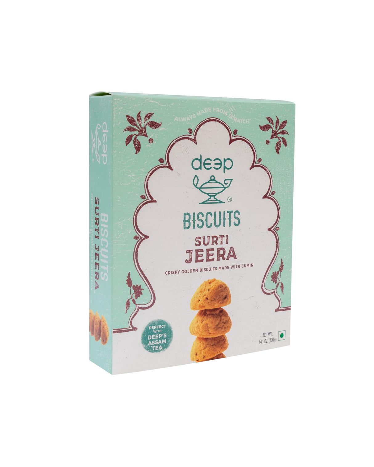 Deep Surti Jeera Biscuit 14.1oz - Mighty Depot