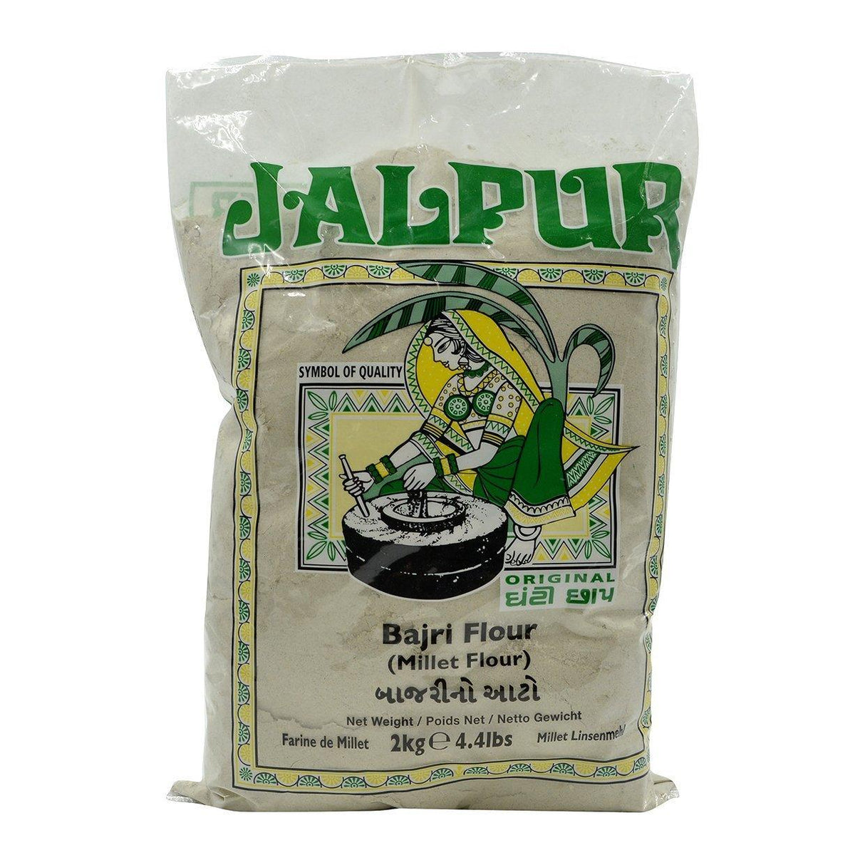 Jalpur, Bajra (Millet) Flour, 2 Kilogram(kg) - Mighty Depot