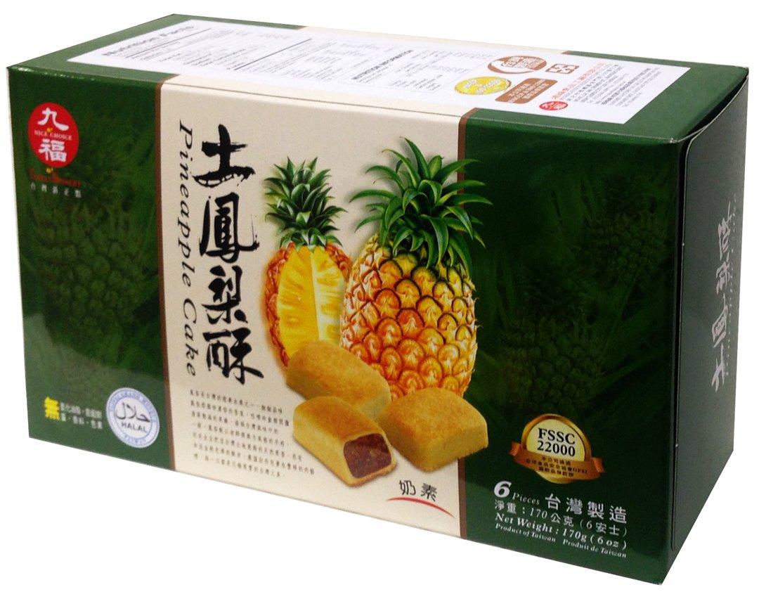 Nice Choice Traditional pineapple cake 6 oz (pack of 3) - Mighty Depot