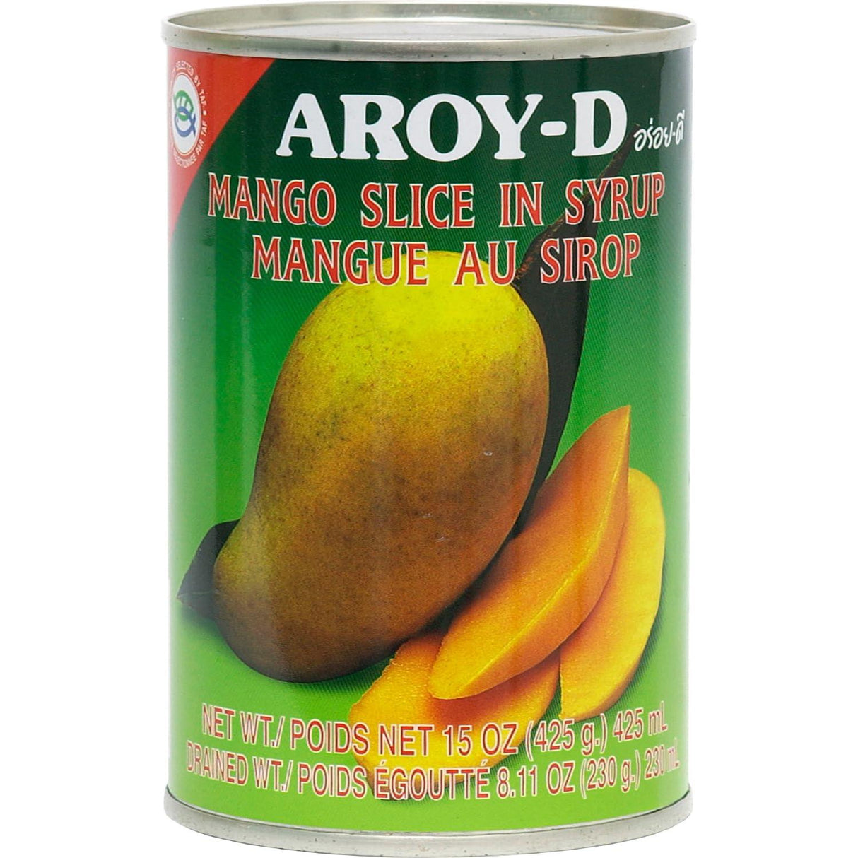 Aroy D Sliced Mango In Syrup, 15 Ounces - Mighty Depot